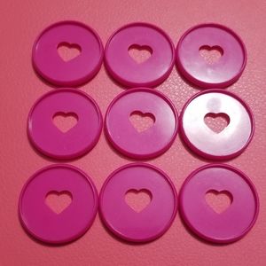 Happy Planner Classic Pink Plastic Discs